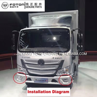 OE No L1364020100A0 Онлайн Foton Aumark Части грузовика S1 S3 Антибамперная туманная лампочка