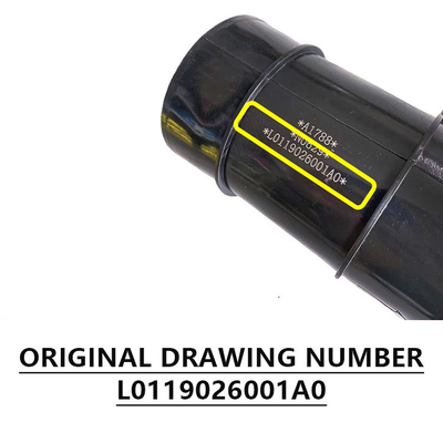 2002-2016 Foton Car Fitment Intake Rectifier Tube для воздушной трубы двигателя L0119026001A0