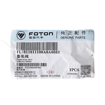 OE NO. L1811011100A0 Вентиль расширения для 2.4 двигателя Fukuda Omac S3 S5 Ohling CTS